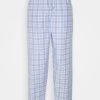 Pier One Pyjamabroek - Light Blue/White