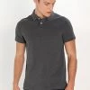 Pier One Basic - Poloshirt - Dark Grey Melange