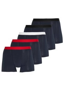 Pier One 5 Pack - Onderbroeken - Dark Blue/Red -Pier One Verkoopwinkel ba6f2f15b66a486c8ed852722b2b6472