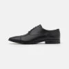 Pier One Leather- Veterschoenen - Black