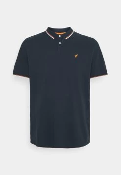 Pier One Poloshirt - Dark Blue/Orange