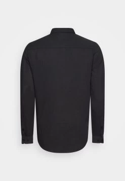 Pier One Linen Mix 2 Pack - Overhemd - Black/Olive -Pier One Verkoopwinkel ccbcdd0847554a04973f124ec85e1417