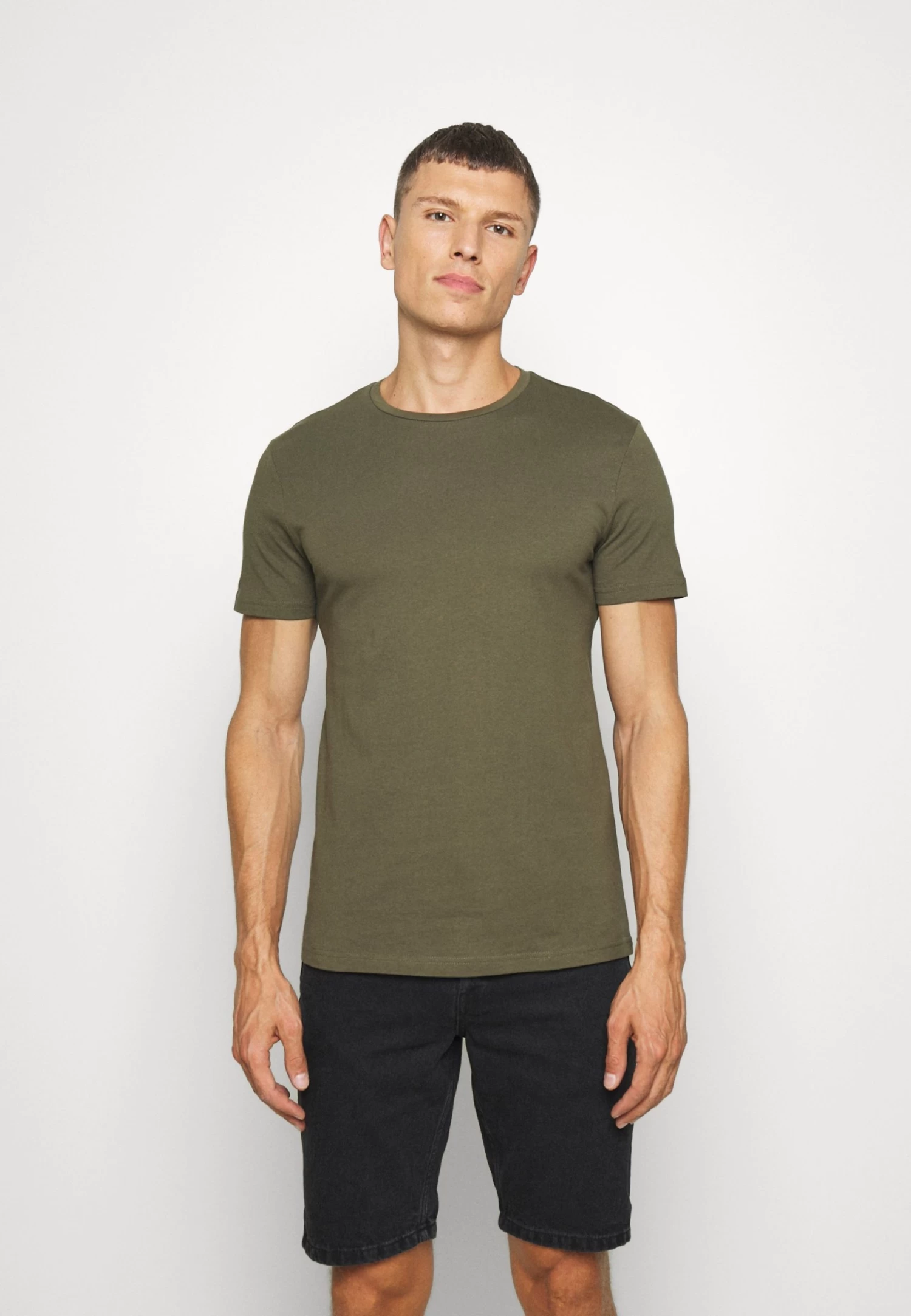 Pier One 7 Pack - T-Shirt Basic - White/Blue/Green 3 Pier One 7 Pack - T-Shirt Basic - White/Blue/Green - Afbeelding 3