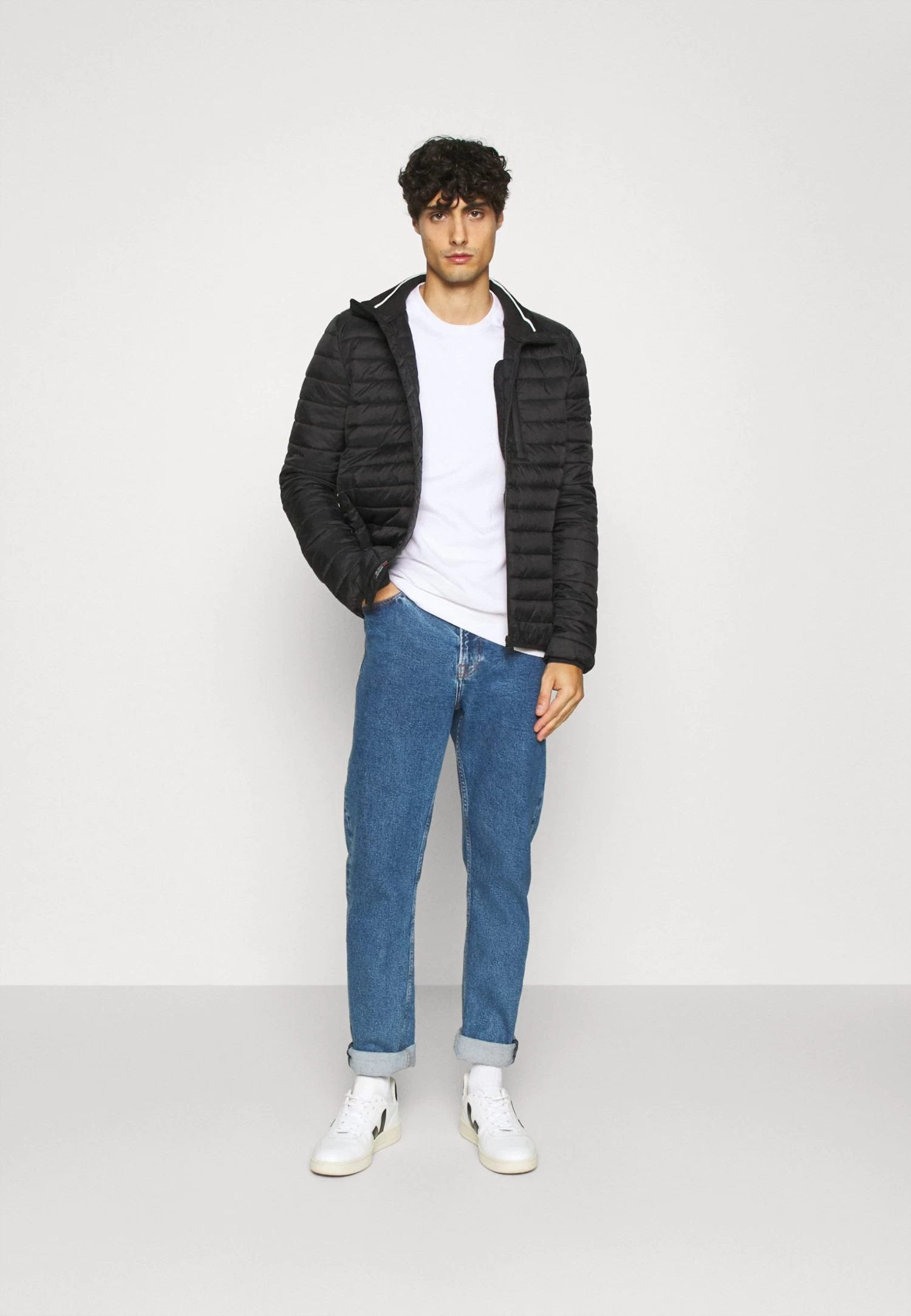 Pier One 2 Pack - Sweater - White/Black 1 Pier One 2 Pack - Sweater - White/Black