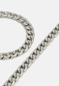 Pier One 2Pack Set - Ketting - Silver-Coloured -Pier One Verkoopwinkel df2f201b74344f4db97bf89a3f01a241