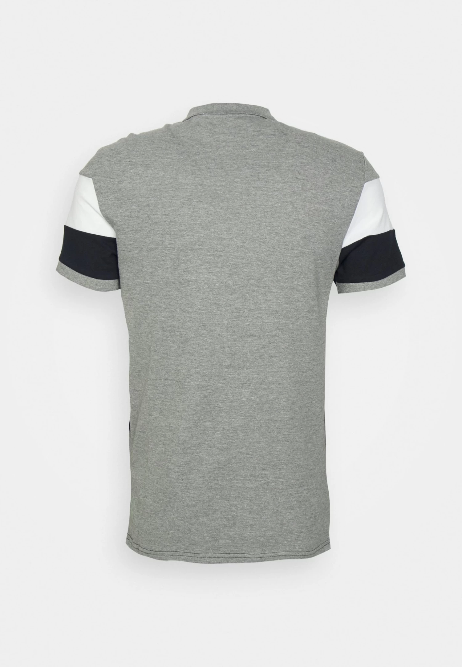 Pier One Poloshirt - Grey/White/Dark Blue 2 Pier One Poloshirt - Grey/White/Dark Blue - Afbeelding 2