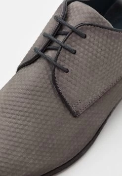 Pier One Leather - Veterschoenen - Dark Grey -Pier One Verkoopwinkel e0f1574267c74dc1b5d53d5cfef035ae