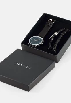 Pier One Set - Horloge - Black -Pier One Verkoopwinkel e3698392312245d48955706d88c064dc