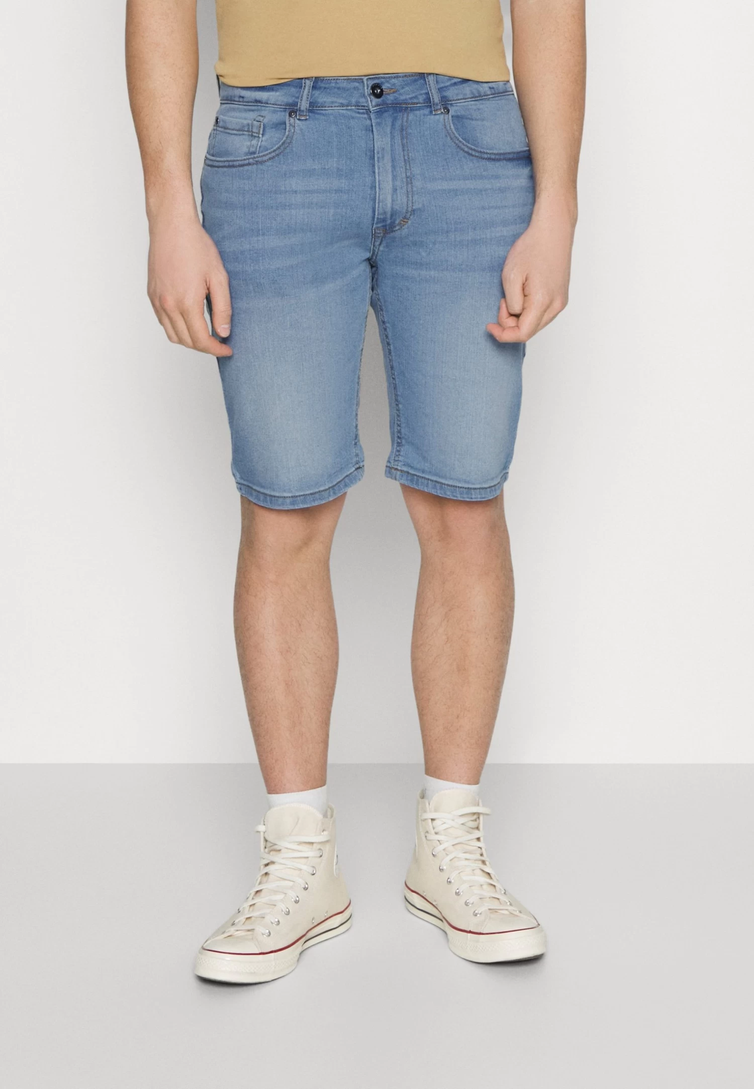 Pier One Jeansshort - Light Blue Denim 2 Pier One Jeansshort - Light Blue Denim - Afbeelding 2