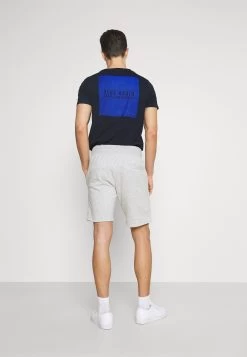 Pier One 2 Pack - Shorts - Mottled Light Grey/Dark Blue -Pier One Verkoopwinkel e60f7b3fdabf4ebdaf4ab507e95d2596