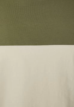 Pier One T-Shirt Print - Khaki/Off-White -Pier One Verkoopwinkel e83e9956ee1a4aabbba823f7c40143d9