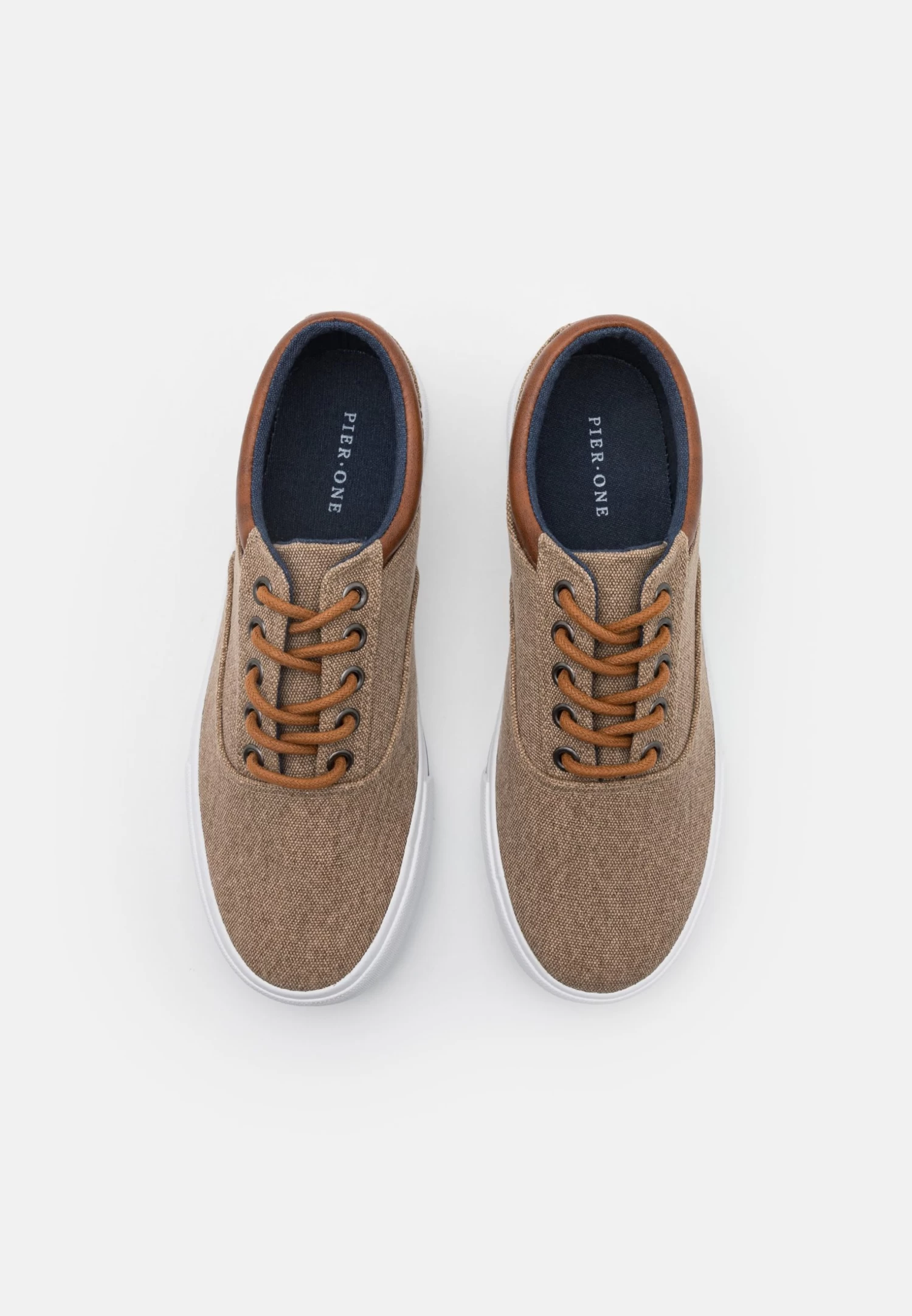 Pier One Sneakers Laag - Taupe 4 Pier One Sneakers Laag - Taupe - Afbeelding 4