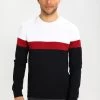 Pier One Sweater - White/Black