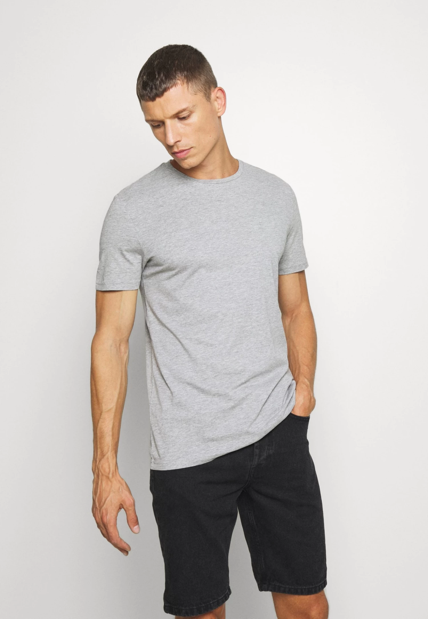 Pier One 7 Pack - T-Shirt Basic - White/Blue/Green 4 Pier One 7 Pack - T-Shirt Basic - White/Blue/Green - Afbeelding 4