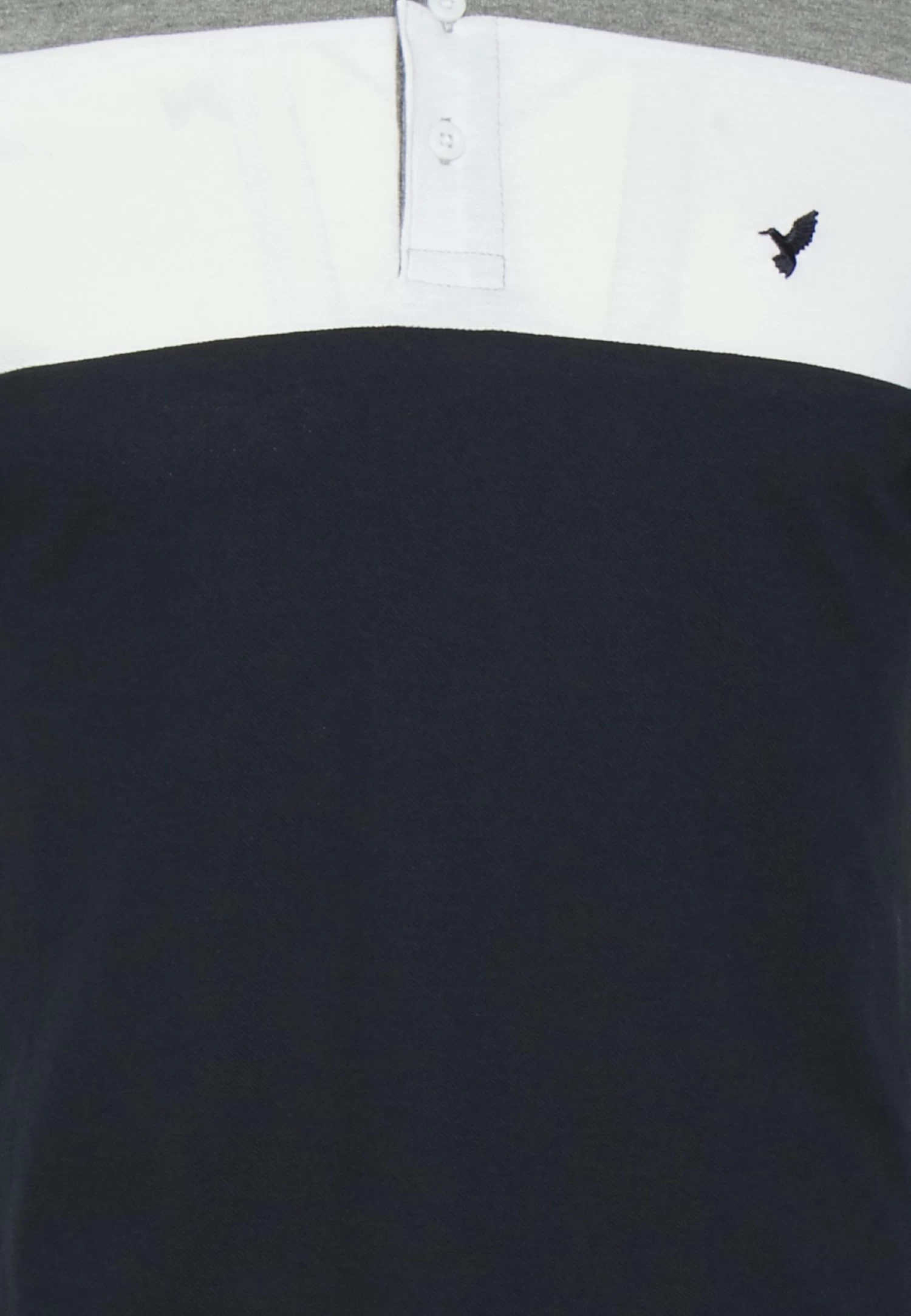 Pier One Poloshirt - Grey/White/Dark Blue 3 Pier One Poloshirt - Grey/White/Dark Blue - Afbeelding 3