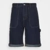 Pier One Jeansshort - Blue Denim