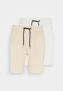 Pier One 2 Pack - Shorts - Grey/Beige -Pier One Verkoopwinkel f4599e2dafe14214b9e4b26698b6585e