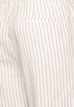 Pier One Linen Blend Drawcord Shorts- Shorts - Off-White -Pier One Verkoopwinkel f49c7de0cfa048f4bc002dc26d1abcb2