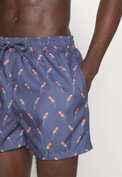 Pier One Zwemshorts - Dark Blue/Multi-Coloured -Pier One Verkoopwinkel f5df0e665631444f8176e8f263e4353a