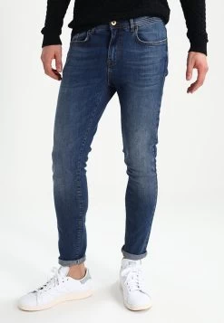 Pier One Jeans Skinny Fit - Mid Blue Denim
