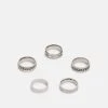 Pier One 5 Pack - Ring - Silver-Coloured