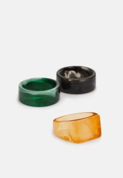 Pier One 3 Pack - Ring - Black/Green/Orange -Pier One Verkoopwinkel fa3f2614c06648be9f9108cc78d74ab1