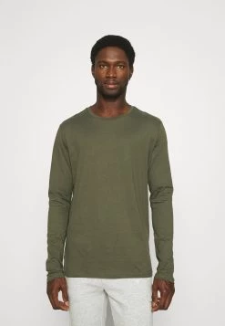 Pier One 2 Pack - Longsleeve - Olive/Dark Blue -Pier One Verkoopwinkel fbf130aeedee491594c388dc1fd3399d