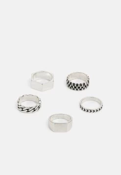 Pier One 5 Pack - Ring - Silver-Coloured