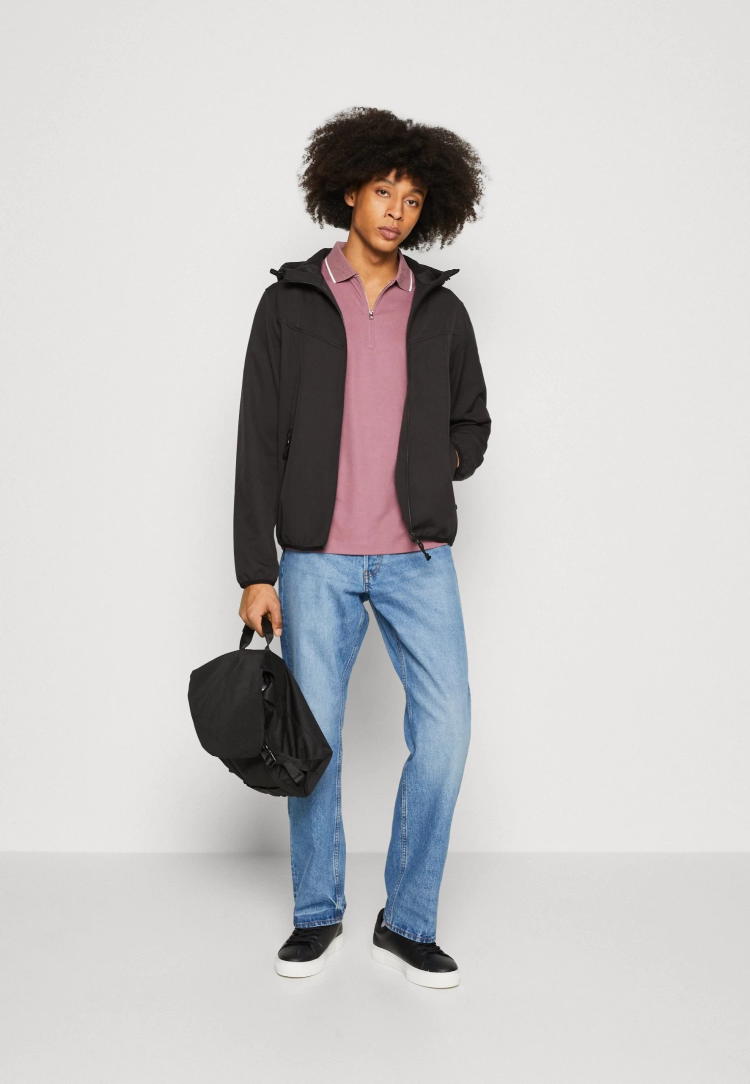 Pier One Regenjas - Black 2 Pier One Regenjas - Black - Afbeelding 2